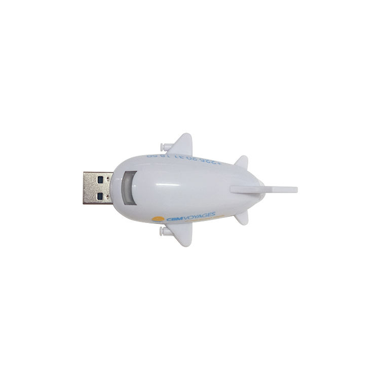 Cutom logo printing Plane shaped usb pen LWU856